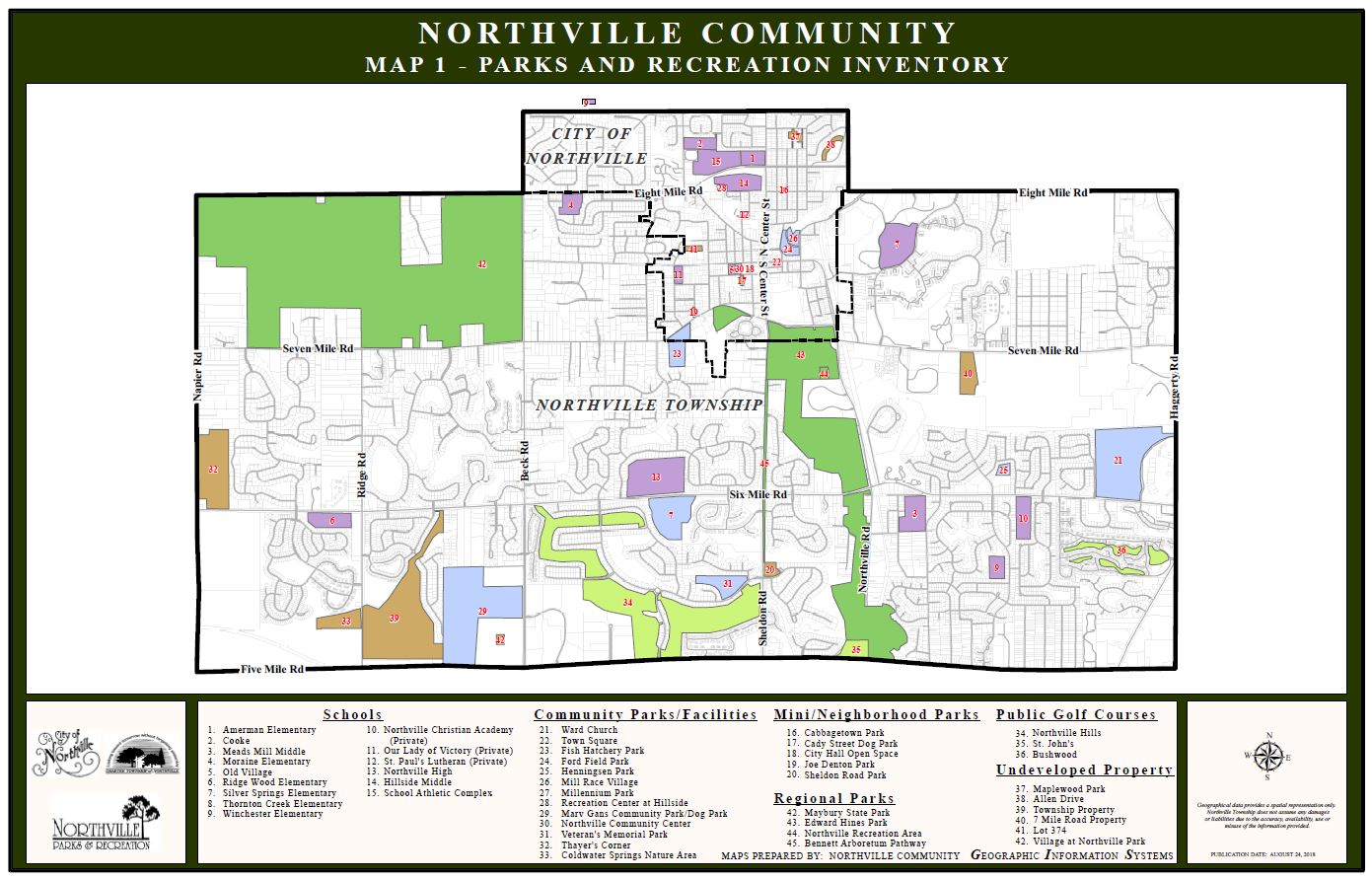 Maps City of Northville, MI